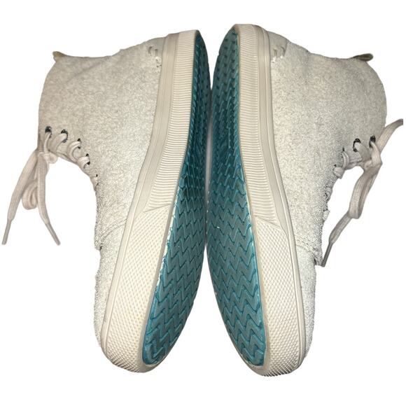 TOMS Women's Trvl Lite High Sneakers Shoe in Shaggy Beige Suede Size 6.5 - Picture 5 of 8